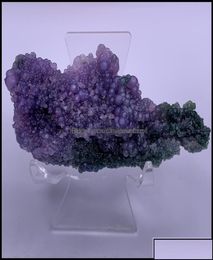 Arts et artisanat Cadeaux d'arts jardin de maison petite taille un cépage d'agate de raisin naturel cristal minéralspecimen gemmstone drop8172424