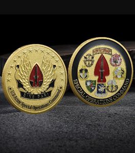 Arts and Crafts Collection Coin Relief Marine Corps Herinneringsmedaille