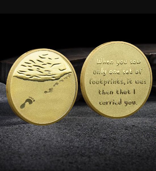 Arts et artisanat Pièce commémorative collectant des pièces d'or et d'argent pour le tourisme d'amour fabriquant des pièces