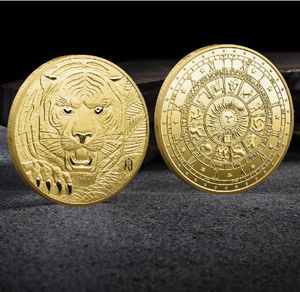 Moneda conmemorativa de Artes y Oficios del Año del Tigre