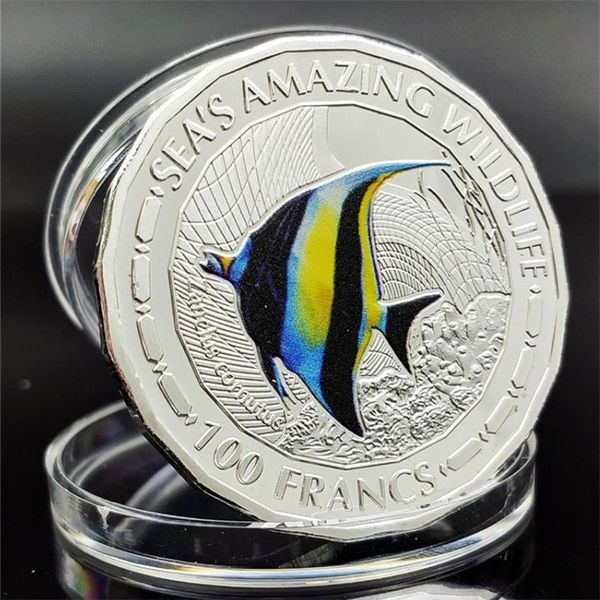 Moneda conmemorativa de artes y oficios, moneda conmemorativa de peces tropicales