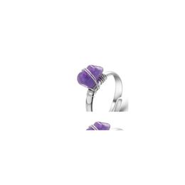 Bague en cristal d'art et d'artisanat 24 Qq2, livraison directe, cadeaux de jardin pour la maison, Dhq9N