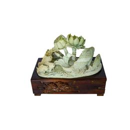 Kunst en ambacht Groene draak jade ambachten Carve out of Purchase neem contact op