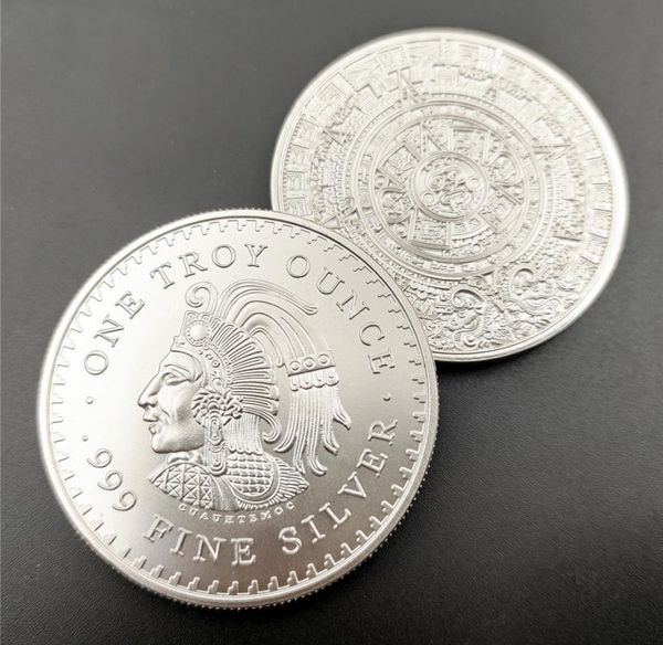Pièce d'art et d'artisanat du mexique, pièce de monnaie américaine en argent, médaille commémorative, vente rapide