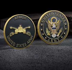 Arts and Crafts Military Challenge Médaille commémorative en métal Laque en relief 3D