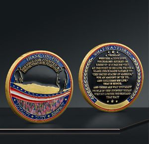 Arts and Crafts Military Coin Virtual Coin 3D Relief Herinneringsmedaille