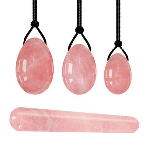 Arts and Crafts Natural Jade Yoni Ei Set Vrouwen Pelvic Floor Muscle Kegel Oefening Eieren Stones Aanhalen Bal