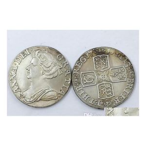 Arts and Crafts Uk 6 Pence Anne 1711 Grande-Bretagne Angleterre Royaume-Uni Drop Delivery Home Garden Dhi5S