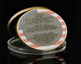 Arts and Crafts USA Ejército First Salute Hele un juramento de oficina American Independence Day Value Challenge Coin8944095