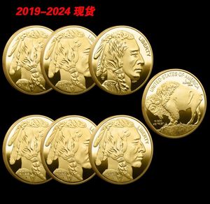 Arts et artisanat Années de pièce commémorative Médailles commémoratives en plaqué or