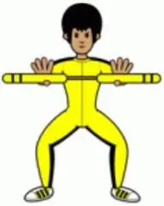 Arts Classique en bois nunchaku kungfu bois d'ébène nunchakus Bruce Lee corde forte noeud bois Nunchucks arts martiaux cordes connexion