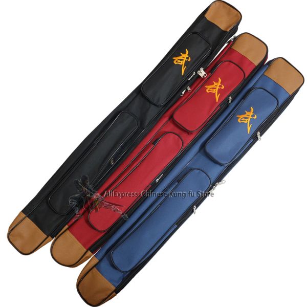 Artes de alta calidad espada de Tai Chi Shaolin bolsa para espada arte marcial Wushu equipo Tai Chi ventilador Estuche de transporte