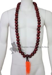 Kunst Shaolin Monk Gebed kralen ketting om te passen bij kung fu uniformen vechtsporten pakken vleugel chun wushu kleding