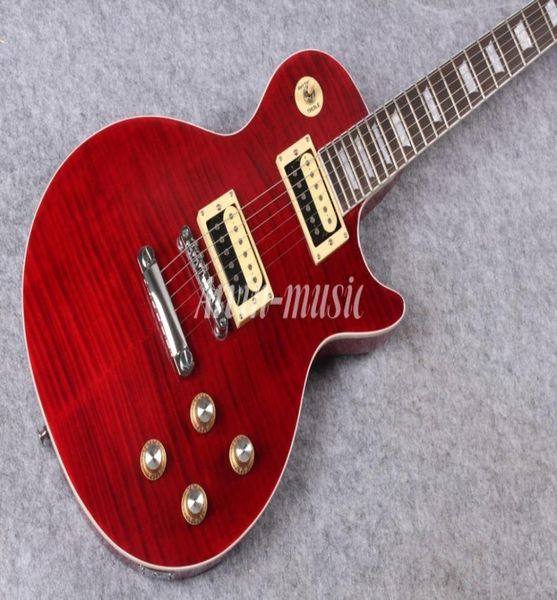 ArvinMusic New Llegada Custom Shop 1957 Standard Slash Electric Guitarred Flame Slash Signature Guitarguuitarra1521564