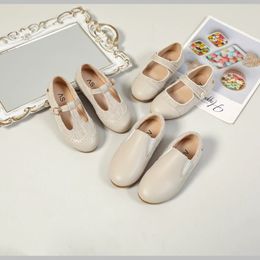 Como zapatos para niños, zapatos casuales zapatos casuales zapatos princesa zapatos para niños pequeños primeros caminantes mocasin mocasines de niños Mary Jane 240422