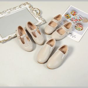 Als kinderen schoenen kinderen casual schoenen baby meisjes prinsesschoenen peuter flats eerste wandelaar mocassin jongens loafers Mary Jane 240416