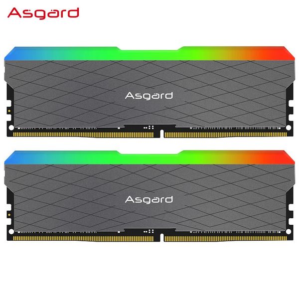 Asgard mémoire vive RGB RAM ddr4 8GBx2 16GBx2 3200MHz W2 série 135V double canal DIMM mémoire de bureau 240314