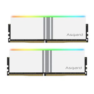 ASGARD MEMORY DDR4 RAM PC 8GBX2 3200MHz 3600MHz RAB RAM Performances d'overclocking blanc polaire pour le bureau 240523