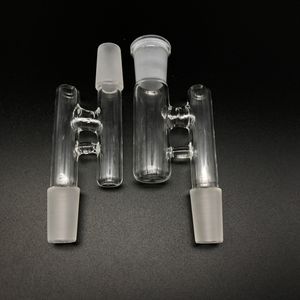 Attrape-cendres 14mm 18mm Récupérer Catcher Adaptateurs Femelle Mâle 14mm 19mm Récupération d'huile Ash Catcher Verre Drop Down Adaptateurs Pour Plates-formes Pétrolières