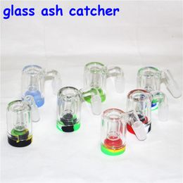 Hookahs Ash Catcher Glass Handpijpset Dab Stroopwaterpijpen Bong Smoking Titanium Quarts Tips Oil Rigs