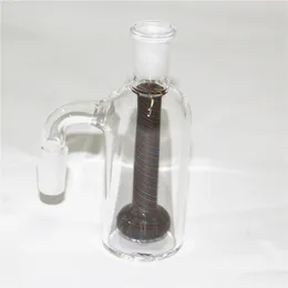 Attrape-cendres Narguilés 14mm 45 degrés 90 degrés matrice perc verre ashcatcher barboteur pour tuyau d'eau dab rig