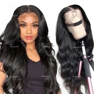 Ashimary 4x4/6x6/5x5 HD Sluiting Body Wave 13x4/13x6 Pruiken voor zwarte vrouwen 360 Lace Front Human Hair Wig