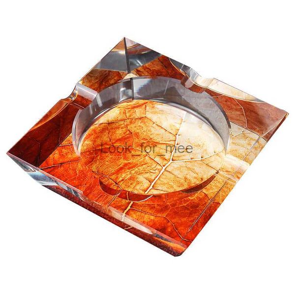 Cendrier pour la maison fumer bureau Cigarettes tabac bureau cendriers créatifs cadeau pour petit ami cigare cendrier cristal HKD230828