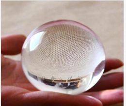 Asian Rare Natural Quartz Clear Magic Crystal Healing Ball Sphere 40mm Stand1064826