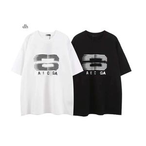 Camiseta de camiseta de diseñador de tamaño asiático mms mms con tapa de manga corta con estampado monogramado para hombres ropa de hip hop 6688 AC