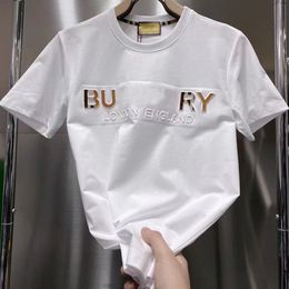 Tamanho asiático M-5XL Designer T-shirt Casual MMS camiseta com impressão monogramada manga curta top para venda luxo Mens hip hop roupas 007
