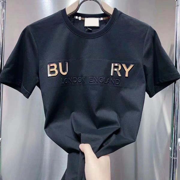 Taille asiatique M-5XL T-shirt de designer pour hommes T-shirt décontracté MMS avec imprimé monogrammé Top à manches courtes à vendre vêtements de luxe pour hommes hip hop 007 Burbery pour hommes chemise