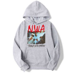 Taille asiatique NWA Design streetwear coton sweat homme et femme Hip Hop sweats à capuche de haute qualité MWT058 G1229