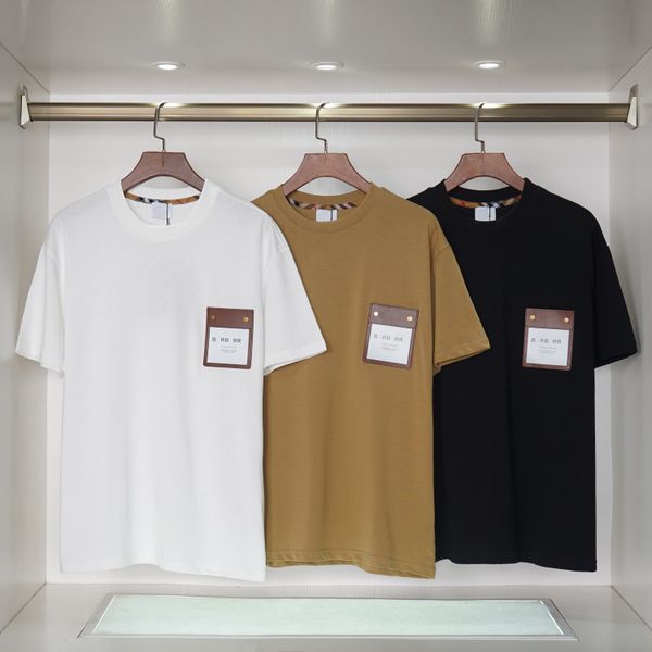 Tamaño asiático S --- XXL Designer Camiseta MMS casual MMS T Camiseta con tapa de manga corta con estampado monograma para la venta Luxury Hip Hop Clothing
