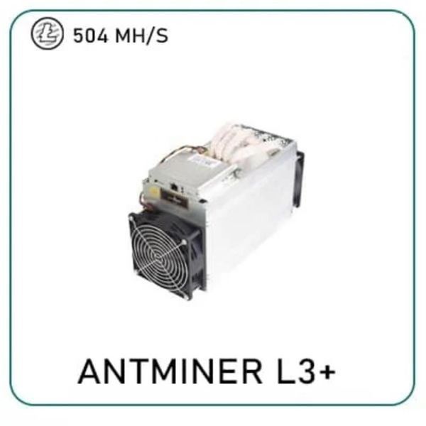 ASIC bitmain miner blockchain utilisé antminer L3 504mh s PC alimentation ou apw7 dogecoin LTC270p