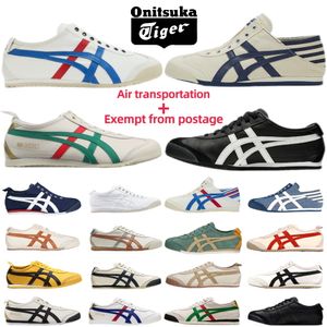 Asics Onitsuka Mexico 66 Duitse trainer SILP-on Sneakers hardloopschoenen Outdoor Trail Sneakers Mens Dames Trainers Runnners Maat 36 ~ 45