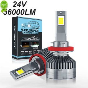 ASLENT 24V Pickup Camion Voiture Lumières Super Lumineux 100W H4 LED H7 H11 Lampe pour Voiture Phares Ampoules H1 H3 9005 9006 HB3 HB4 12V-80V