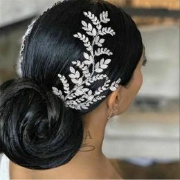 ASNORA, accesorios para el cabello de boda de lujo, tocado para fiesta de cena para mujer, pin Crown A00902 220224