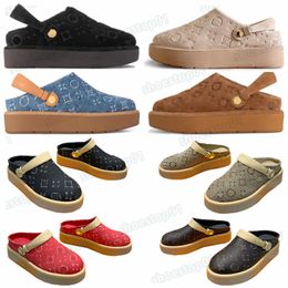 Aspen-Sandalias informales con plataforma para zapatilla, zapatos informales de marca clásica para playa y verano, calzado plano suave en relieve