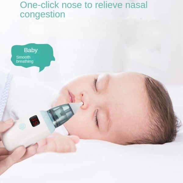 Aspirateurs # Electric Baby Nasal Aspirator Electric Nasing Netter Sniffling Equipment SAFE HYGIENIC NEZ SNOT Nettoyer pour les nouveau-nés