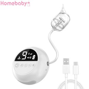 Aspirateurs # maison bébé aspirateur nasal nettoyeur de nez électrique avec music intégré la lumière nocturne nez booger de nez pour nourrissons