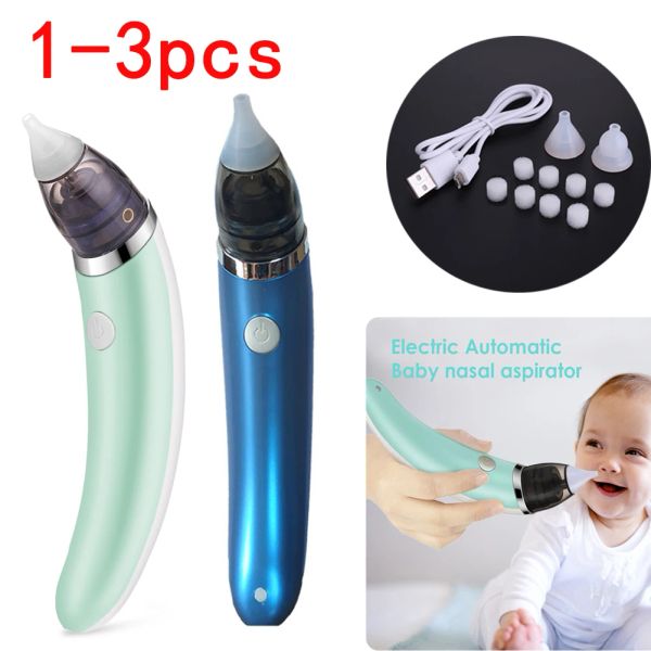 Aspirateurs # nouveau-né pour bébé nettoyeur pour nourrisson électrique Aspiratrice nasale hygiénique Nez snot nettoyeur de santé ajusté Autker Autker Cleaner