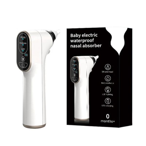 Aspirateurs # portable bébé électrique aspiratrice nasale nez coureur de nez nettoyeur rechargeable avec des modes de 3 modes réglables légers