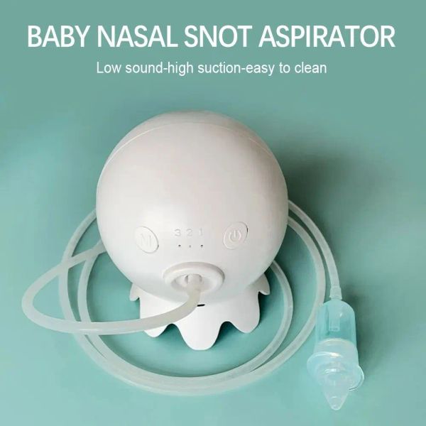 Aspirateurs # Rechargeable bébé nasal snot aspirator aspirable aspirable health care nectric sectority nez nettoyant pour le nouveau-né pour tout-petit outil