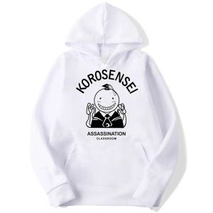 Assassination Classroom Korosensei Anime Hoodies Mannen en Vrouwen Herfst Casual Trui Sweats Hoodie Mode Sweatshirts 201104