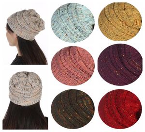 Assorteerde kleurenbezelaars hoeden gebreide motorkap mode meiden vrouwen winter warme hoed weven gorro hoed casual mutsen 26 kleuren1394370