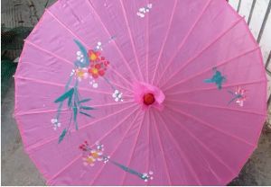 diverse kleuren met handgeschilderde bloem ontwerpen bruiloft bruid paraplu zijden parasol topkwaliteit