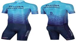 ASTANA 2022 QAZAQSTAN Maillot de cyclisme 20D short vtt Maillot vélo chemise descente Pro montagne vélo vêtements Suit9176216