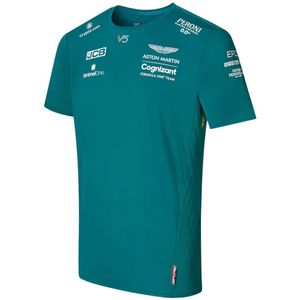 Aston Martin Cognizant F1 2022 OFFICIËLE TEAM DRIVER T-SHIRT GROOTE S-L-L-XL-XXL-3XL-4XL-5XL220T