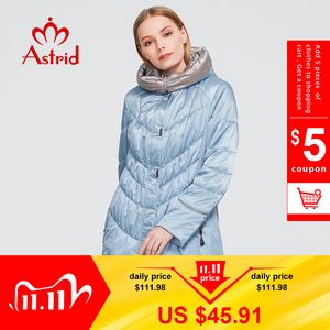 Astrid veste hiver femmes manteau décontracté femme Parkas femme manteaux à capuche solide ukraine plus taille style de mode meilleur AM-5810 201031