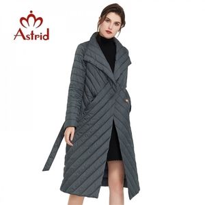Astrid arrivée printemps style classique longueur femmes manteau chaud coton veste mode Parka haute qualité Outwear AM-7091 201127